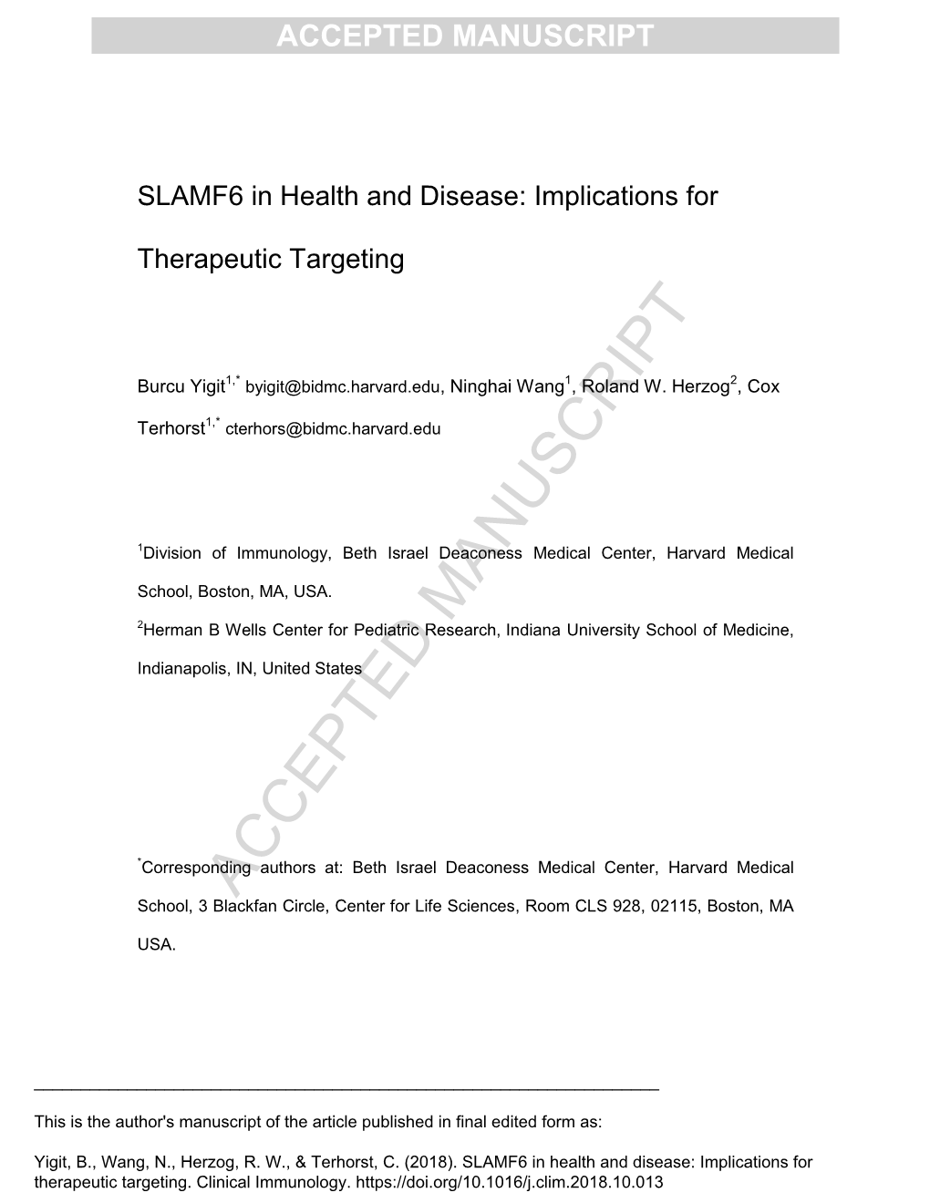 SLAMF6 in Health and Disease: Implications For