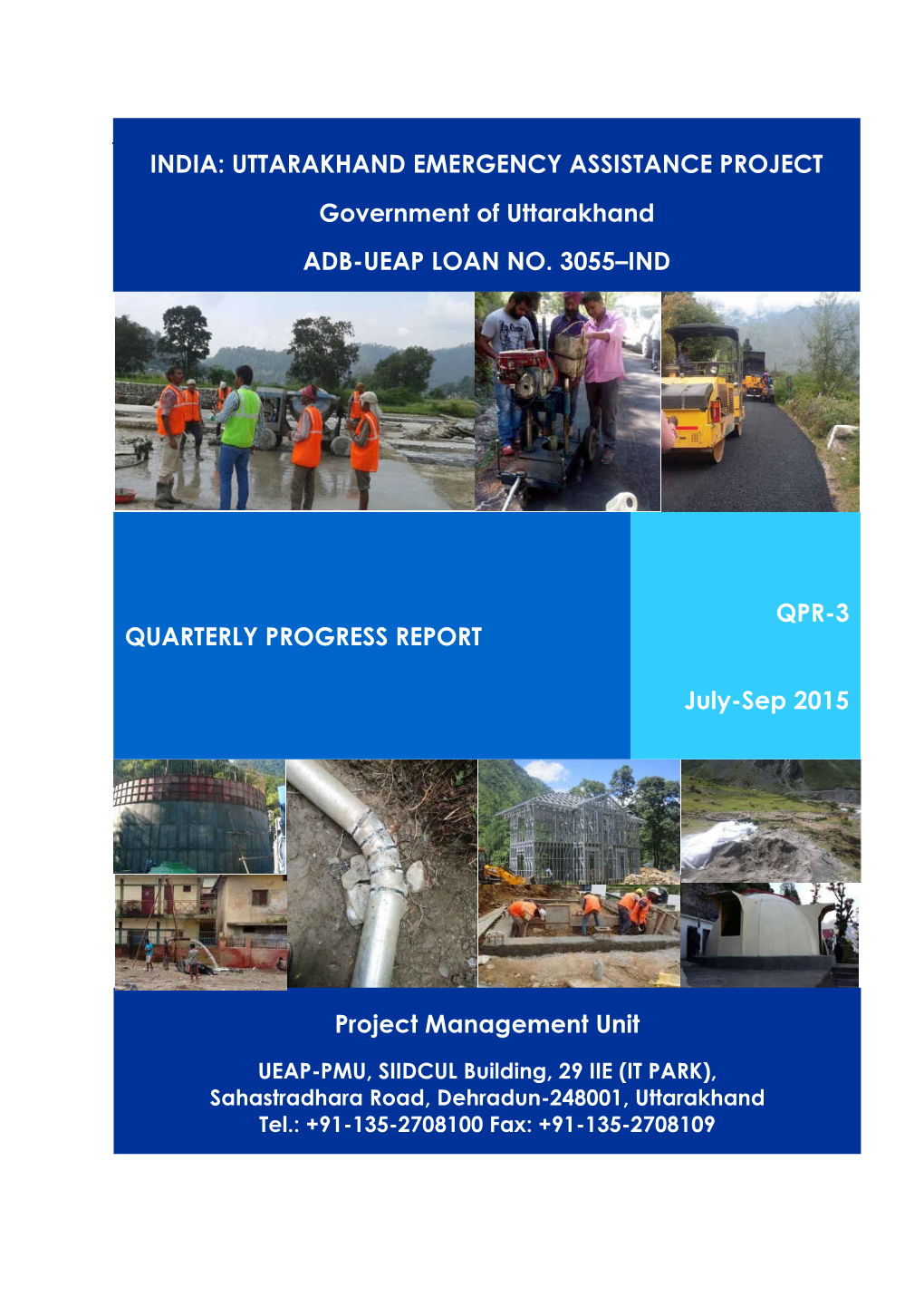 India: Uttarakhand Emergency Assistance Project