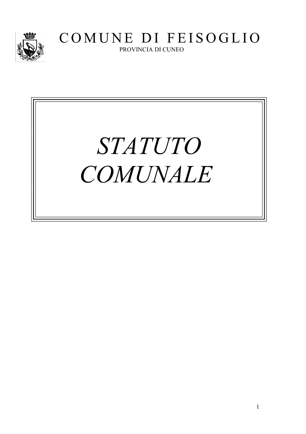 Statuto Comunale