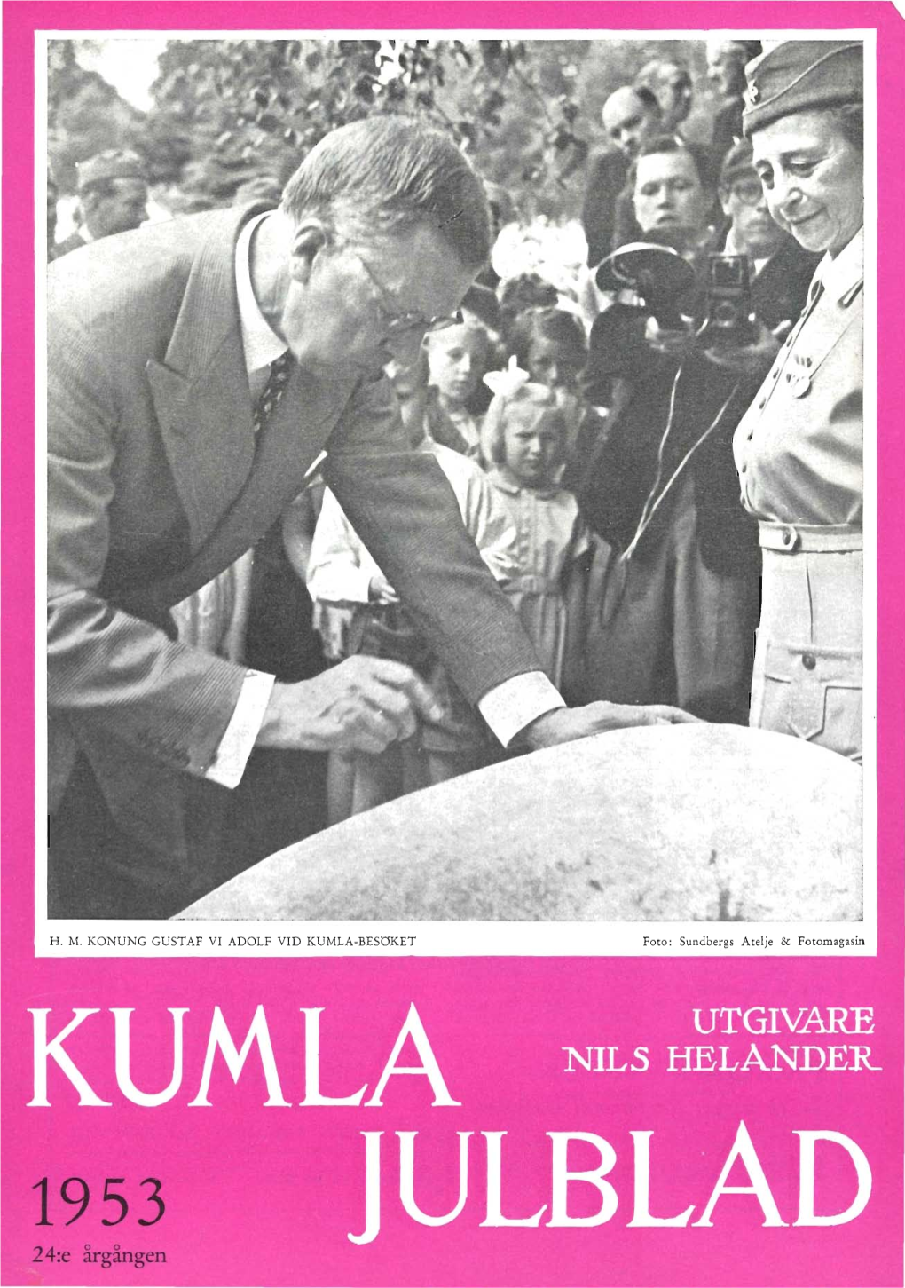 Kumla Julblad 1953