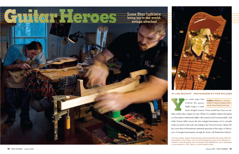 Guitar Heroes Lone Star Luthiers