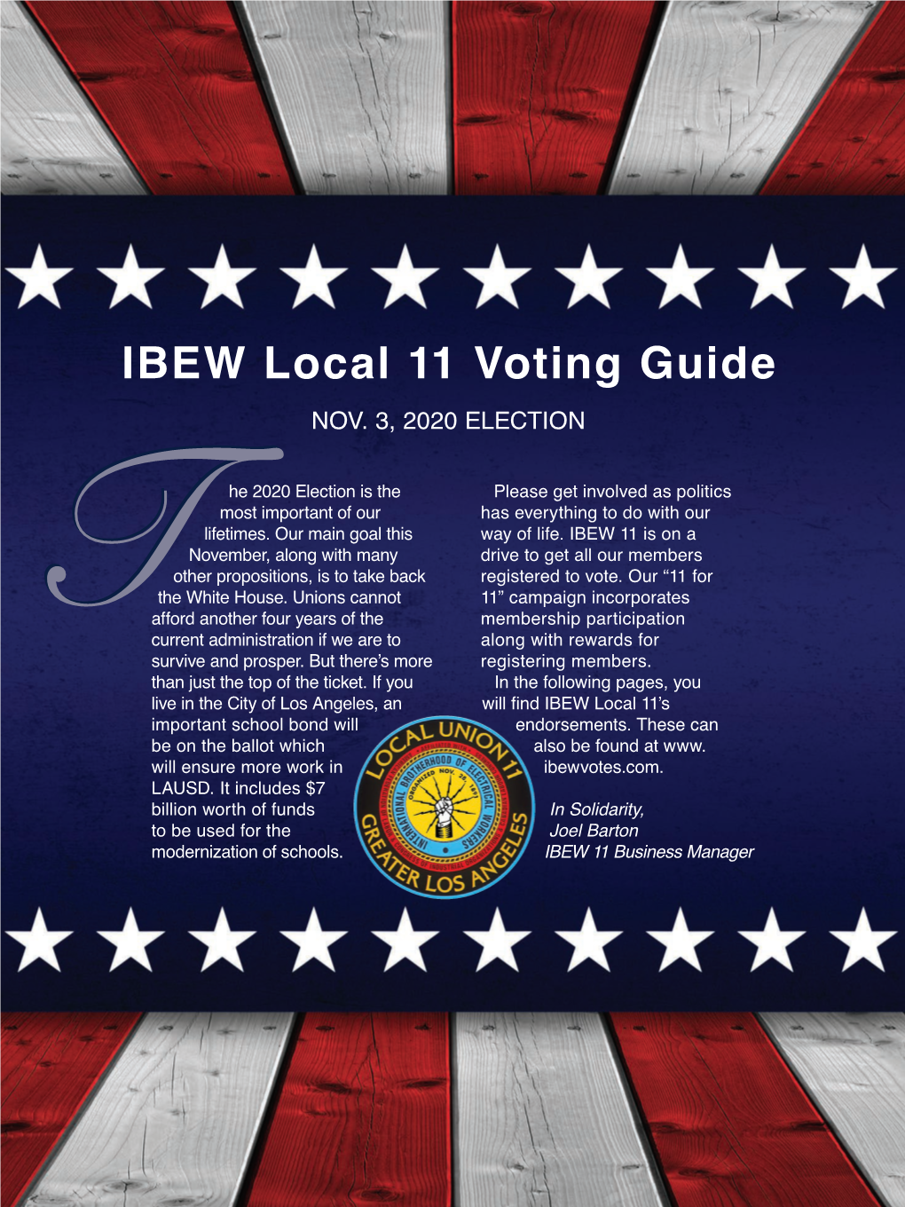 IBEW Local 11 Voting Guide NOV