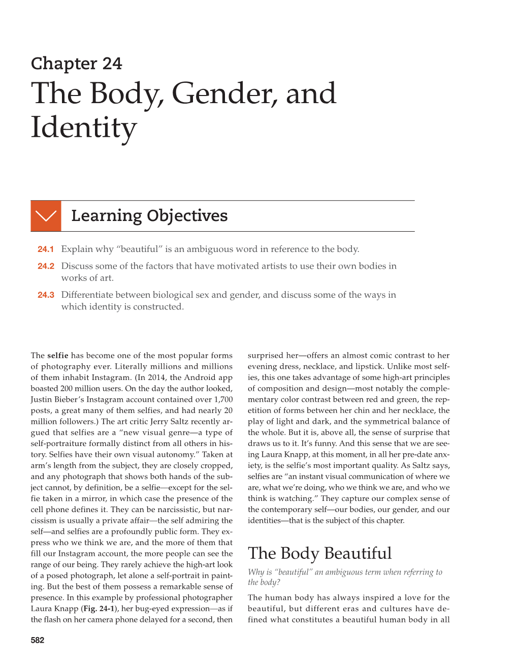 The Body, Gender, and Identity