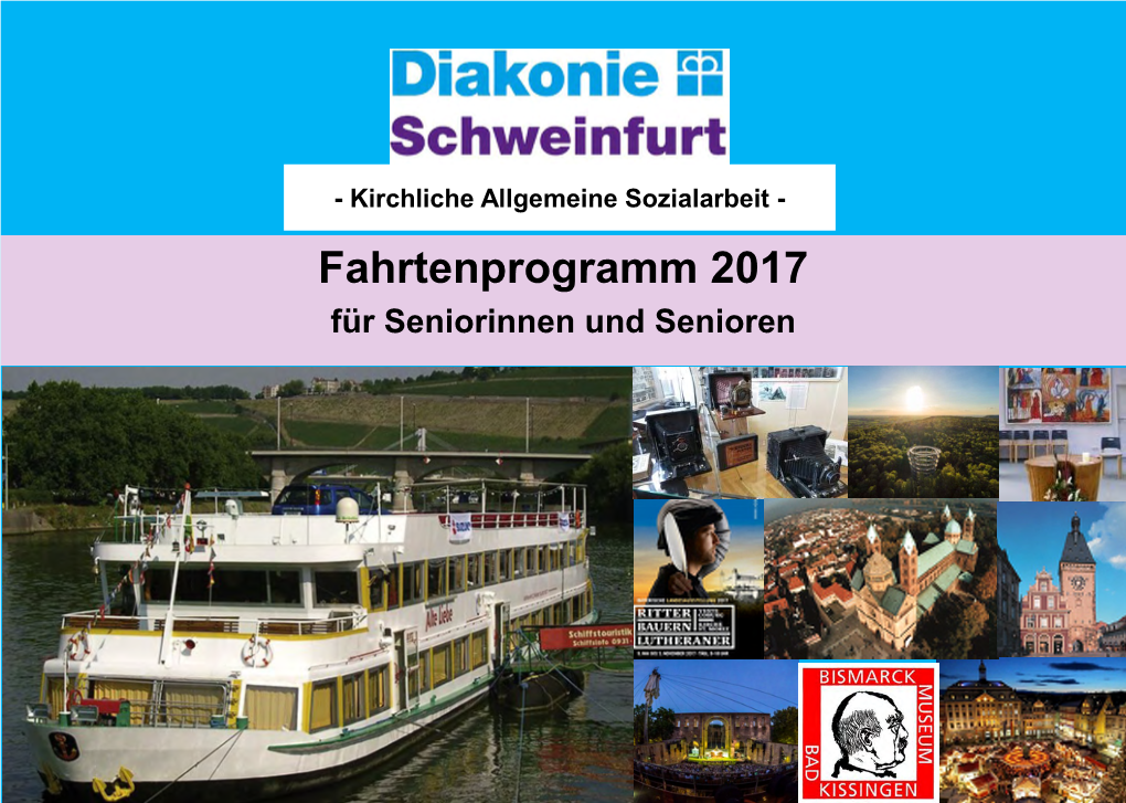 Fahrtenprogramm 2017