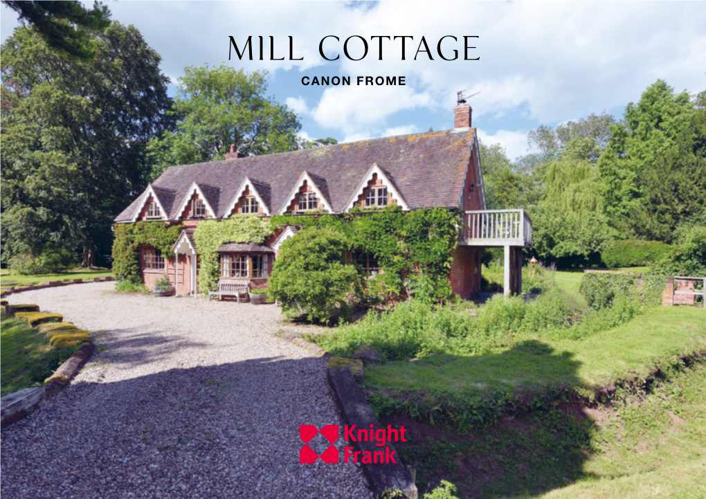 Mill Cottage CANON FROME