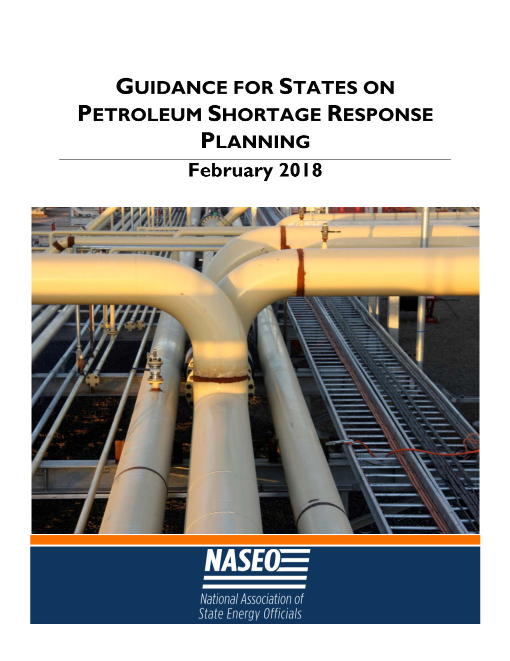 NASEO Guidance for States on Petroleum Shortage Response
