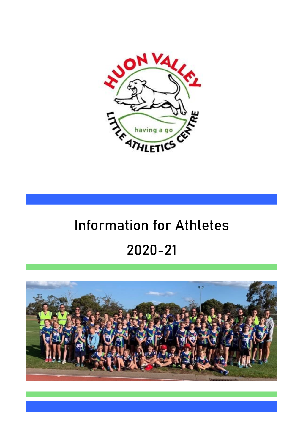 Information for Athletes 2020-21