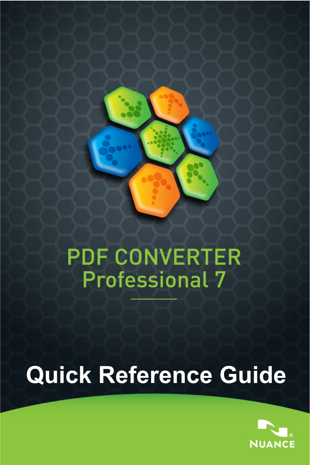 PDF Converter Professional 7 Quick Reference Guide