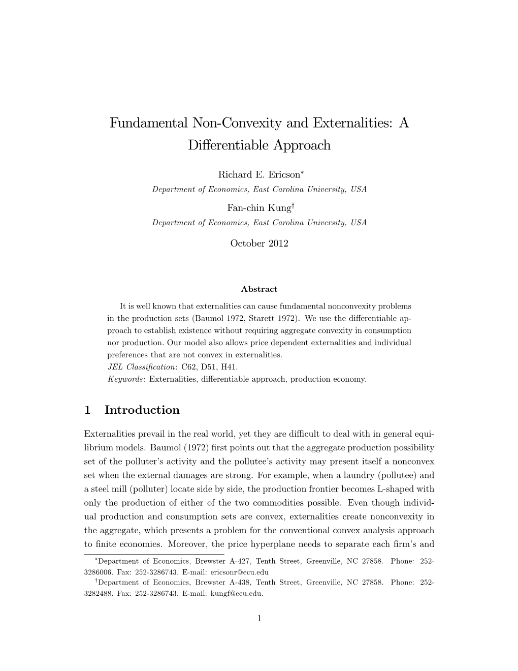 Fundamental Non$Convexity And