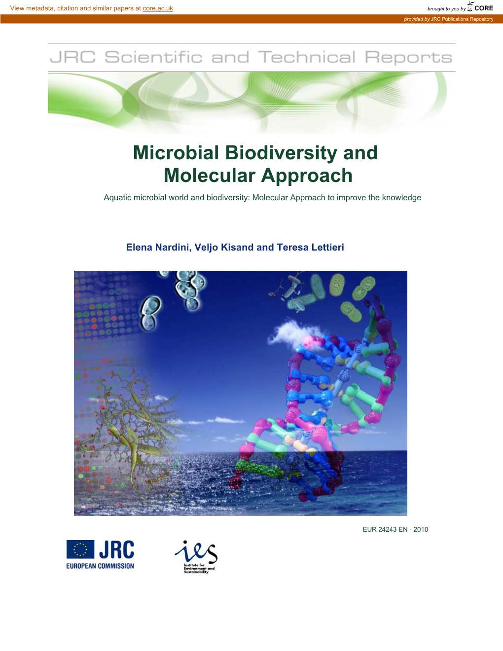 Microbial Biodiversity and Molecular Approach