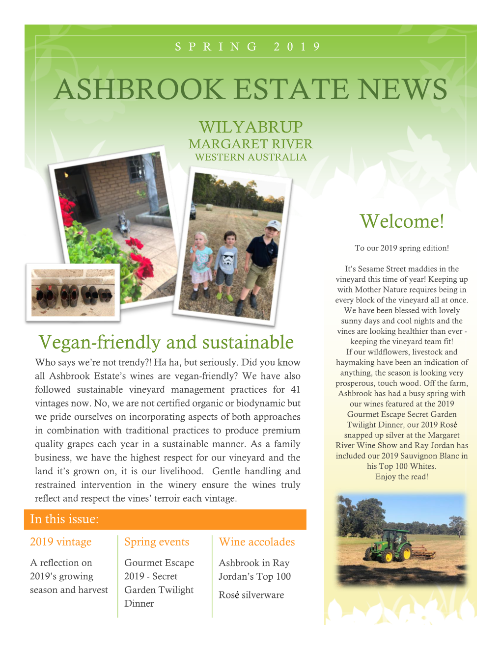 Ashbrook Estate News Issue 6