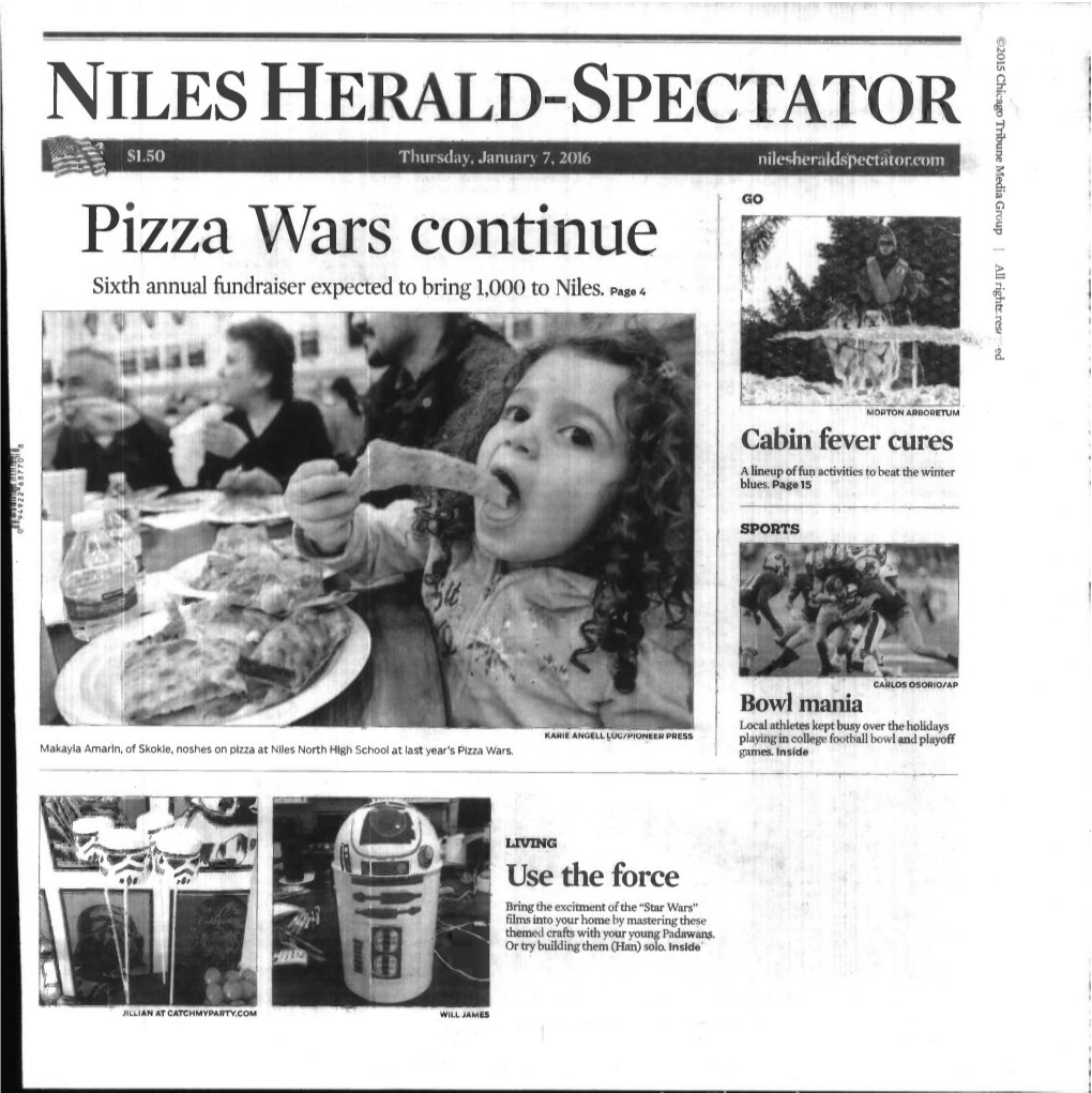 Pizza Wars Continue GO Sixth Annual Fundraiser Expected to Bring 1,000To Nues