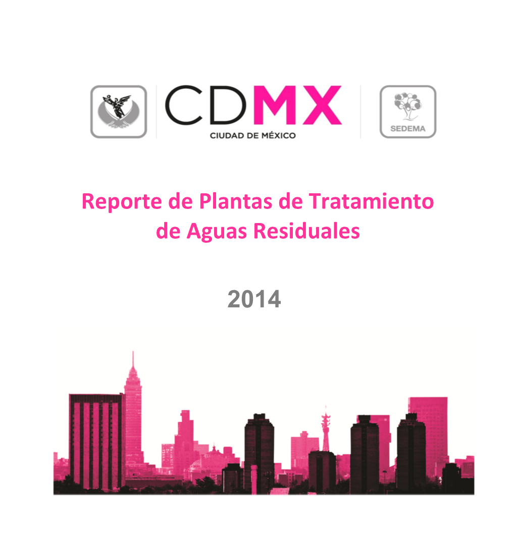 Reporte De Plantas De Tratamiento De Aguas Residuales 2014