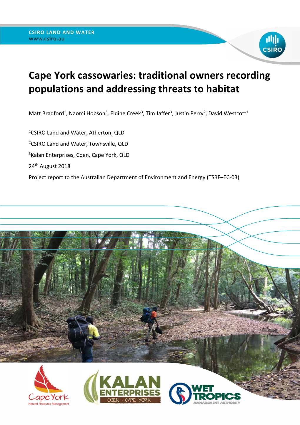 Cape York Cassowaries: Traditional Owners Recording Populations and Addressing Threats to Habitat