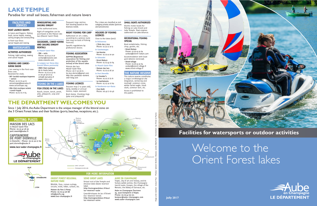 Welcome to the Orient Forest Lakes