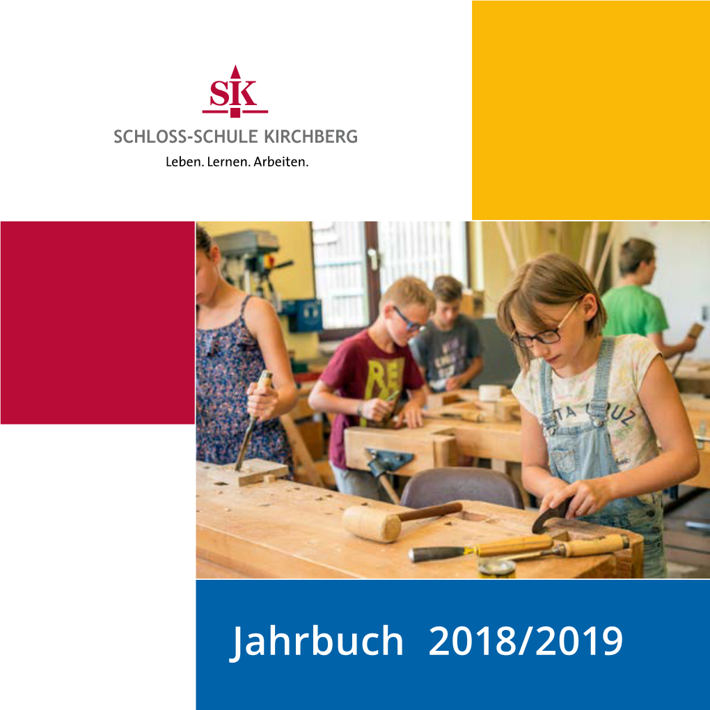 Jahrbuch 2018/2019 Vorwort Der Schul- Und Internatsleitung