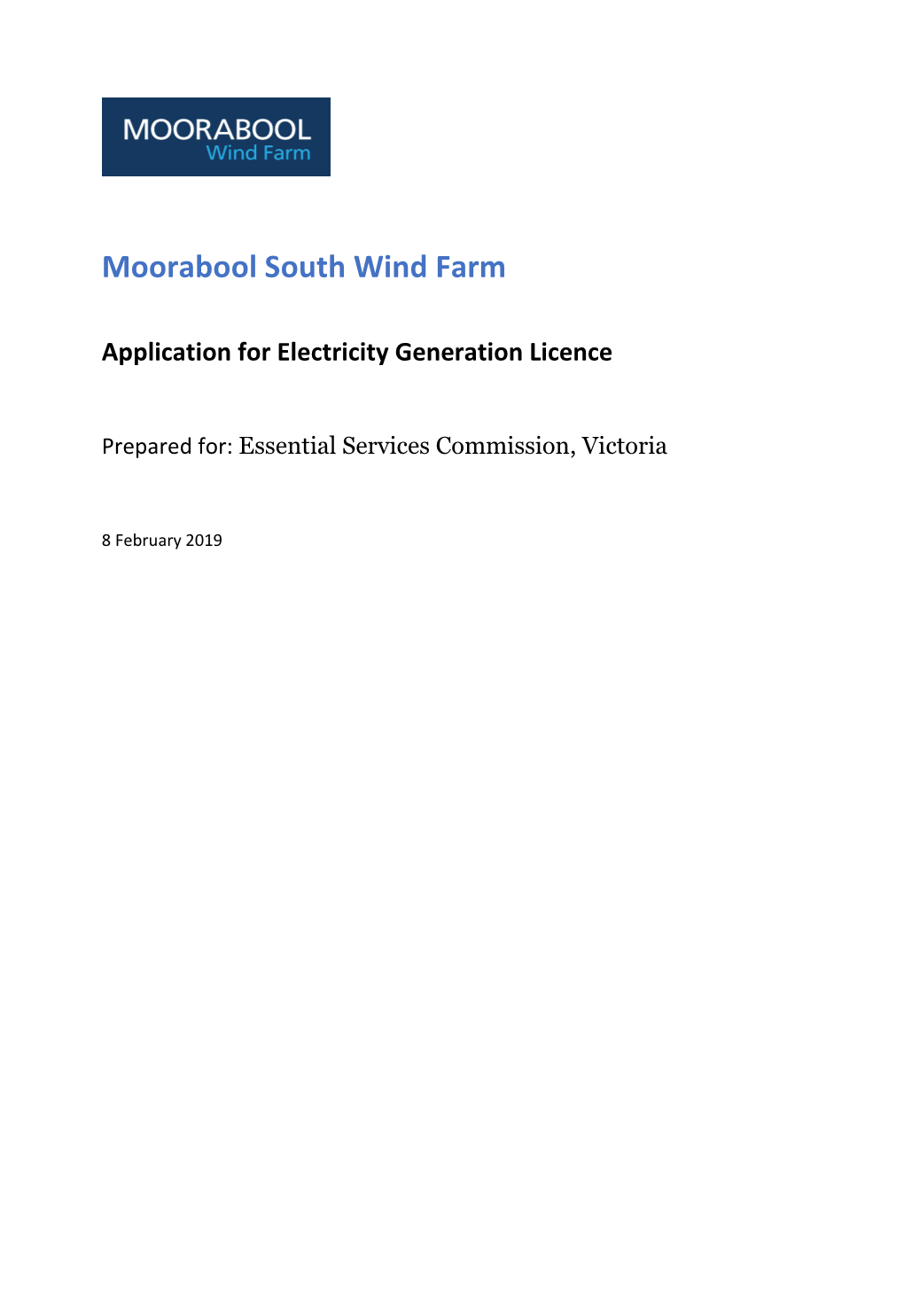 Moorabool South Wind Farm