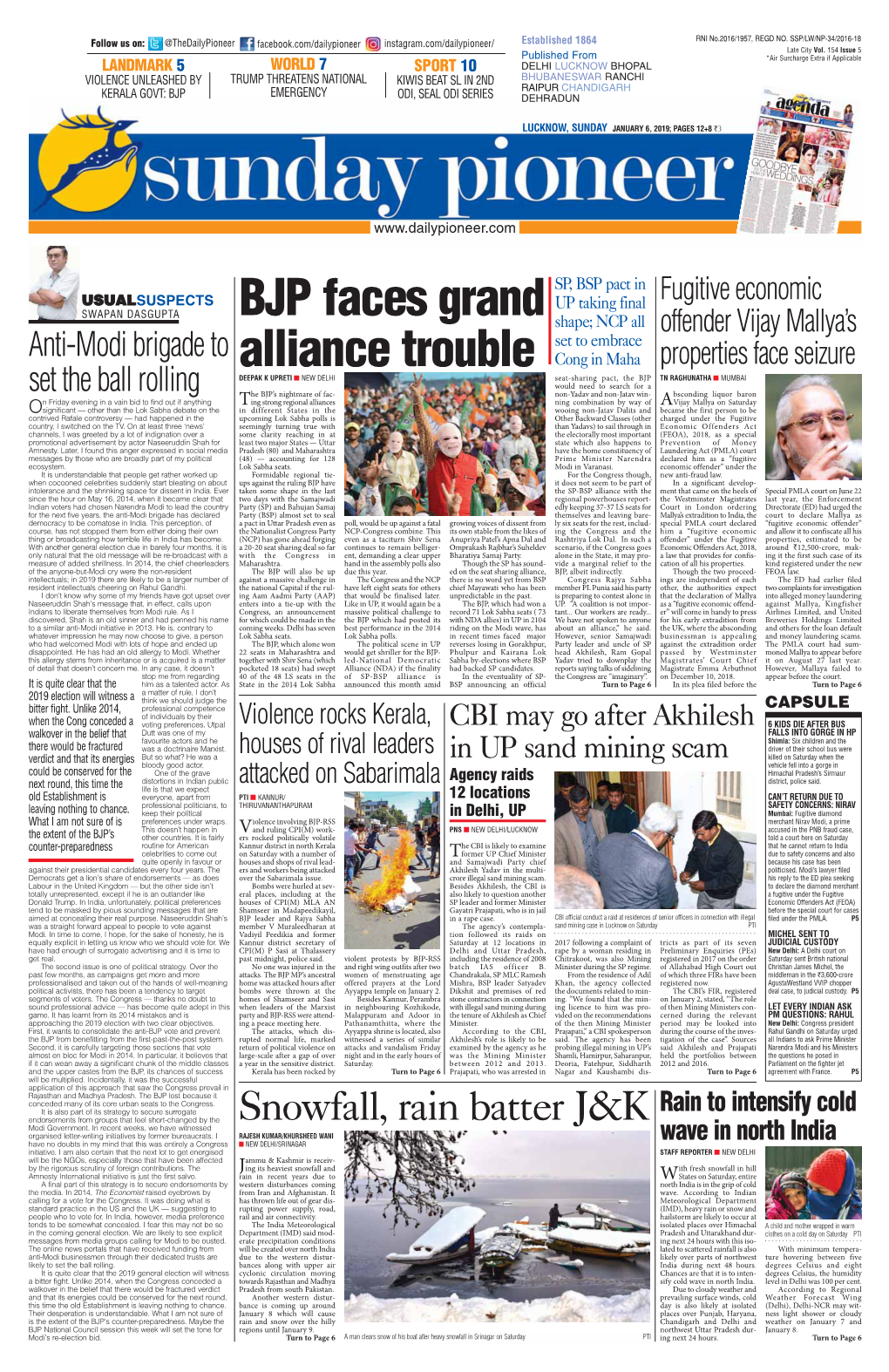 BJP Faces Grand Alliance Trouble