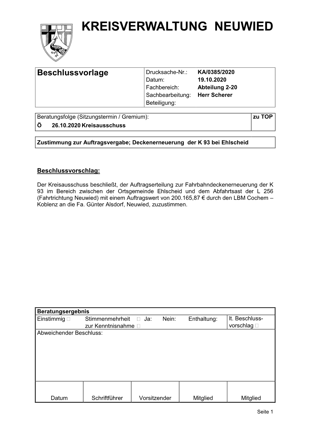 Kreisverwaltung Neuwied