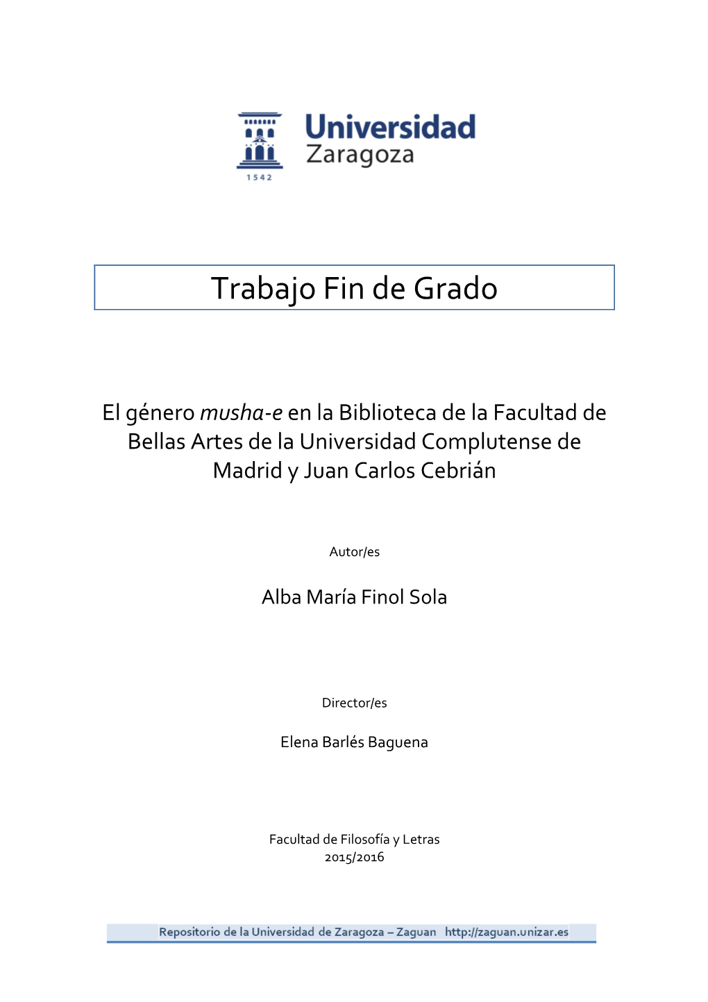 El Género Musha-E En La Biblioteca De La Facultad De Bellas Artes De La Universidad Complutense De Madrid Y Juan Carlos Cebrián