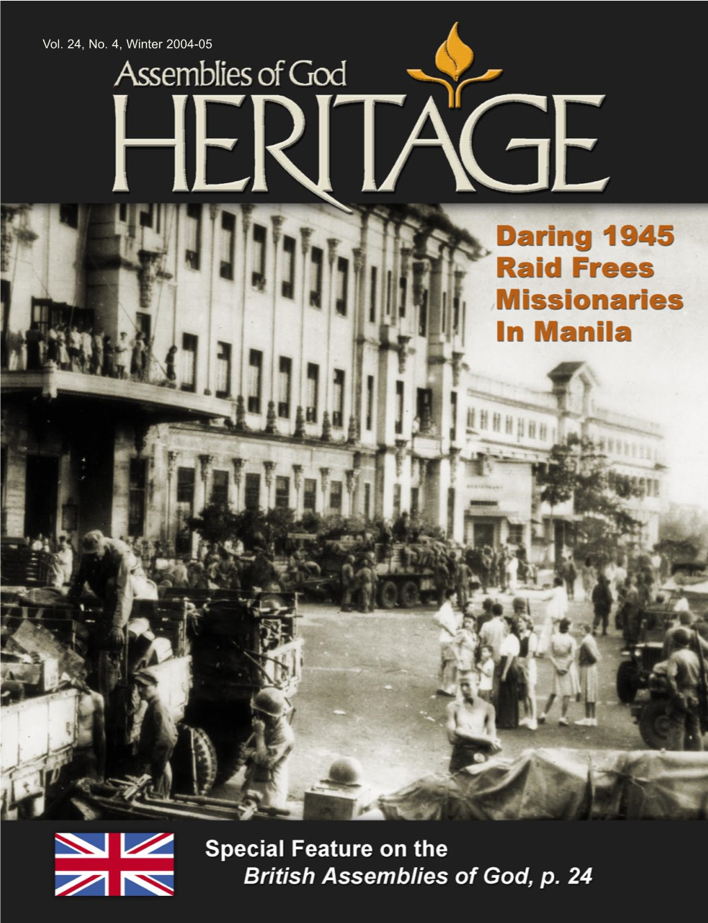 Assemblies of God Heritage Is a History Magazine Committed to Telling the Heritage, 1445 N