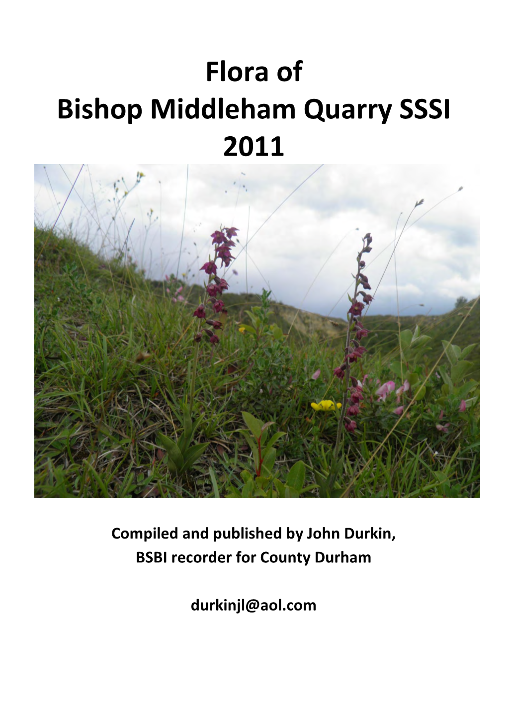 Bishop Middleham Quarry SSSI 2011