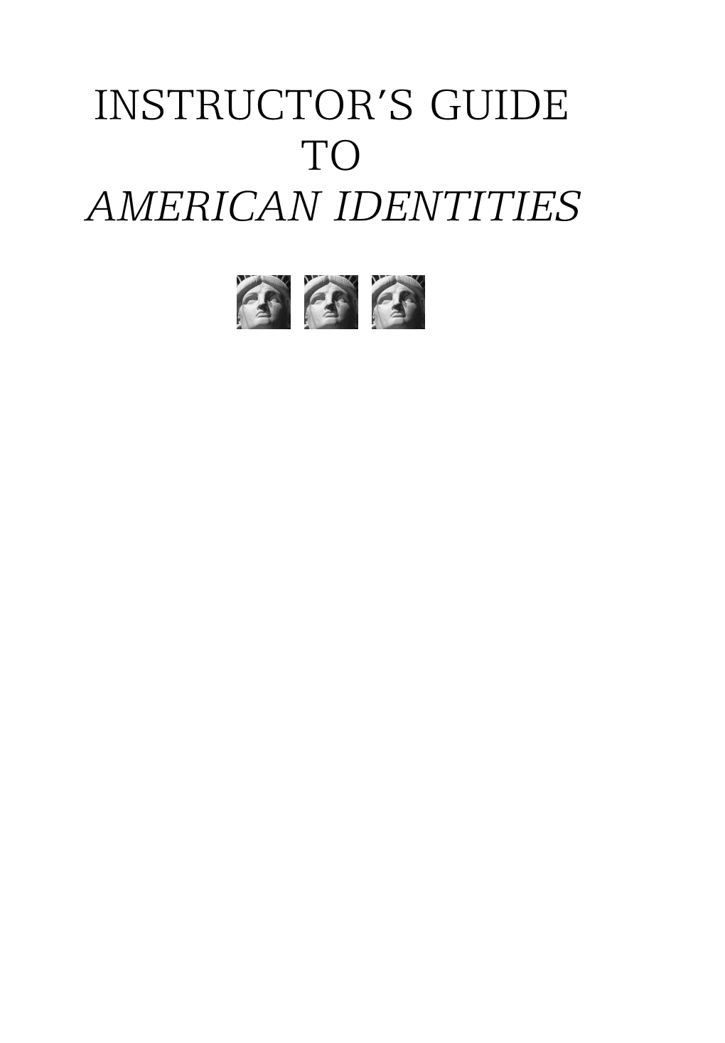 American Identities