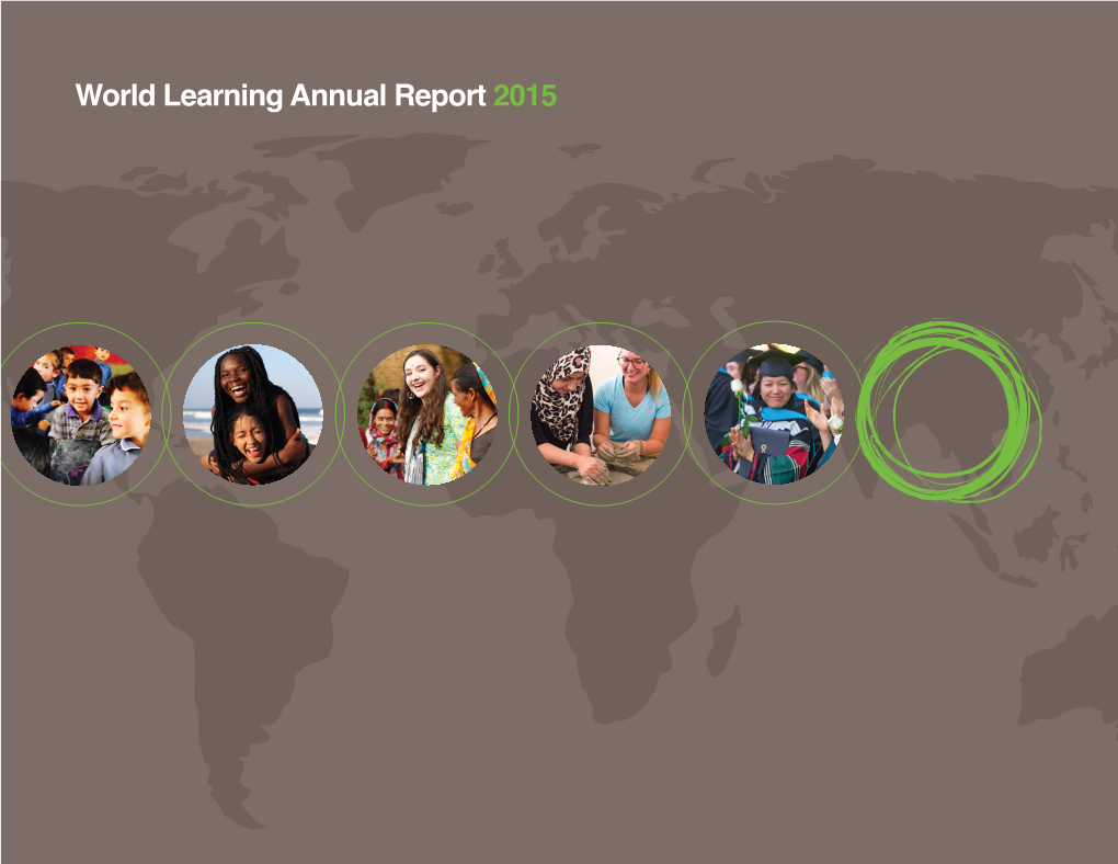 World Learning Annual Report 2015