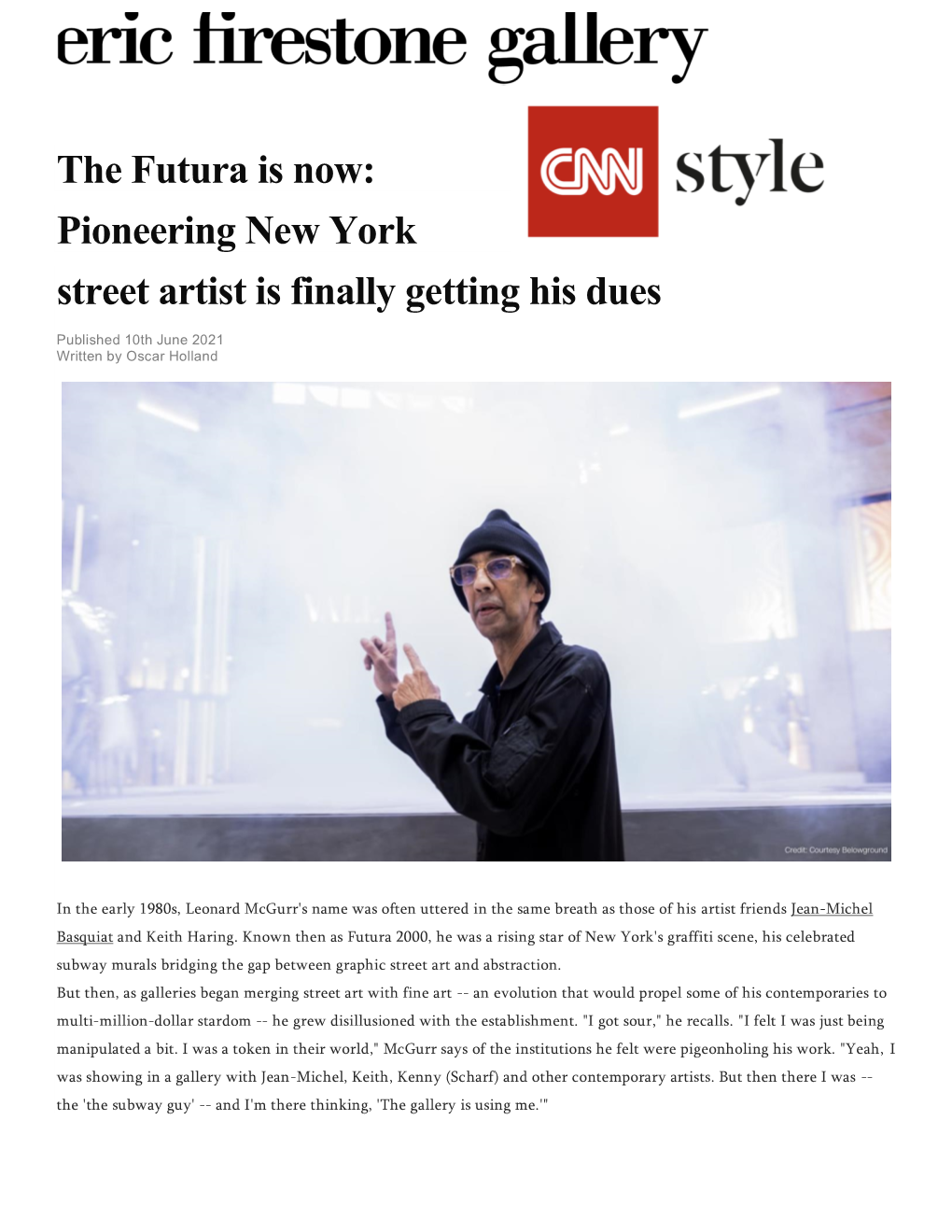 The Futura Is Now: Pioneering New York Street Artist Is Finally Getting His Dues