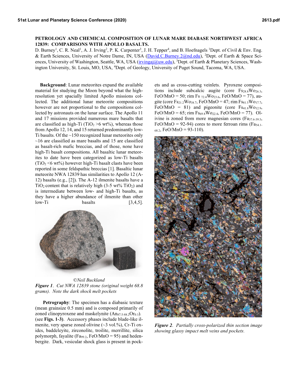 Petrology and Chemical Composition of Lunar Mare Diabase Northwest Africa 12839: Comparisons with Apollo Basalts