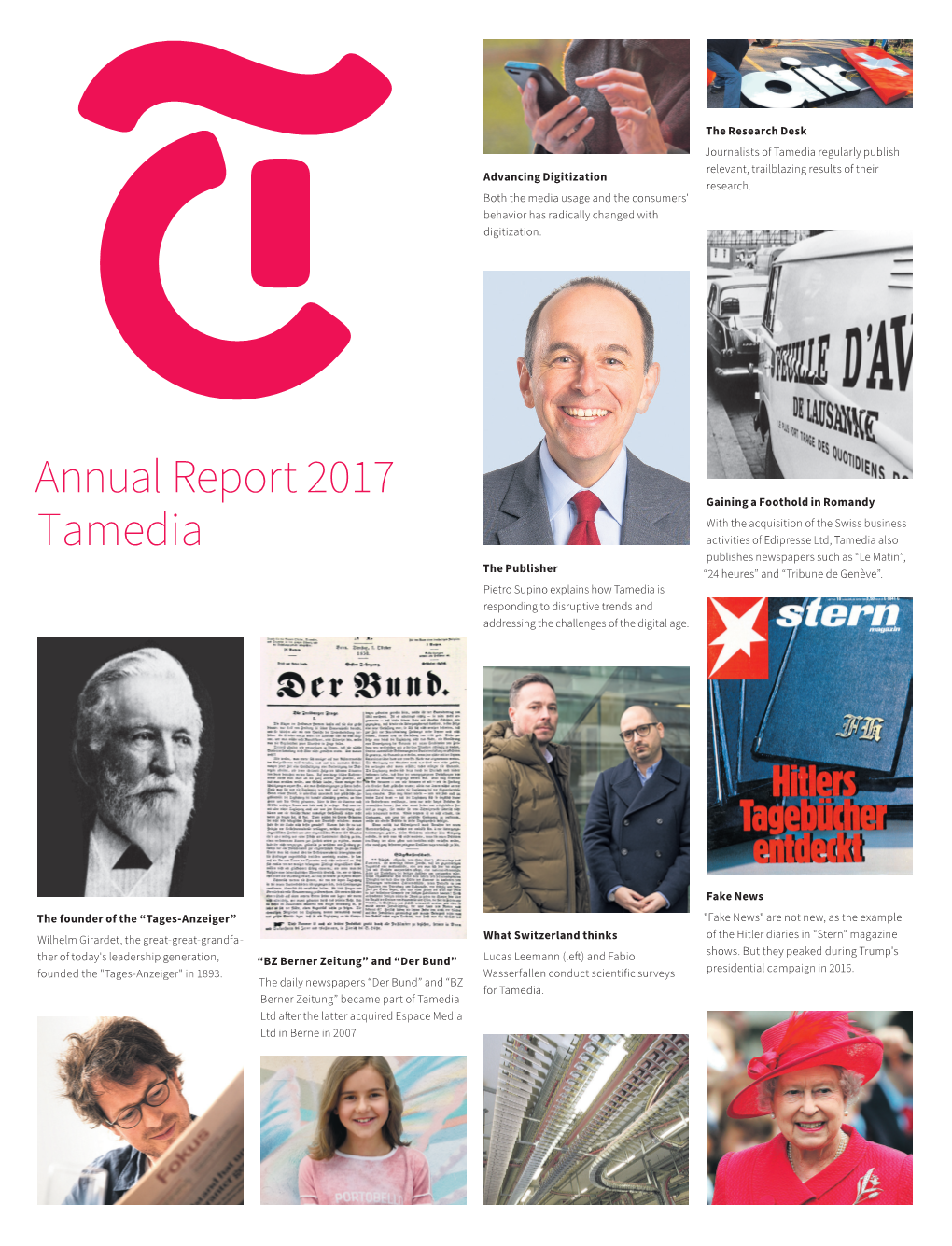 Annual Report 2017 Tamedia