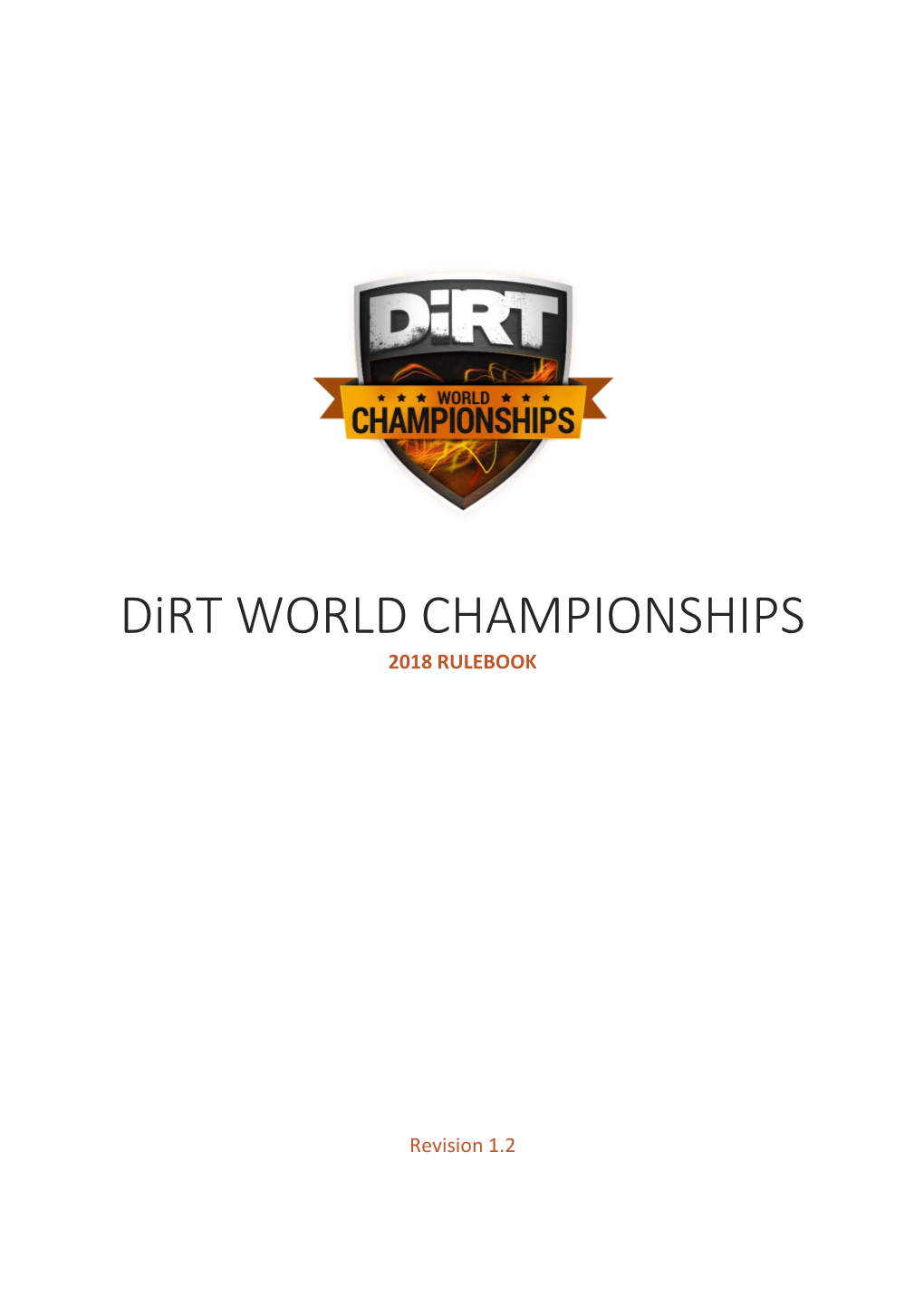 Dirt World Championships Rules