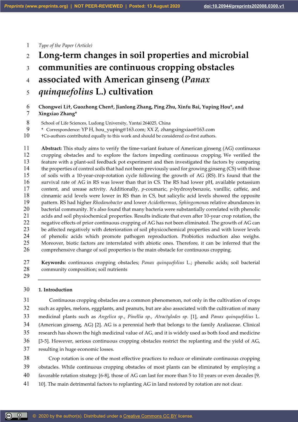 Long-Term Changes in Soil Properties and Microbial Communities Are