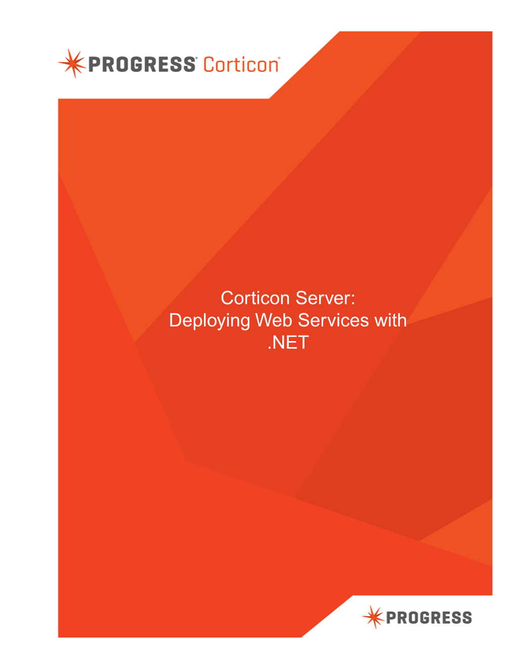 Corticon Server: Deploying Web Services with .NET