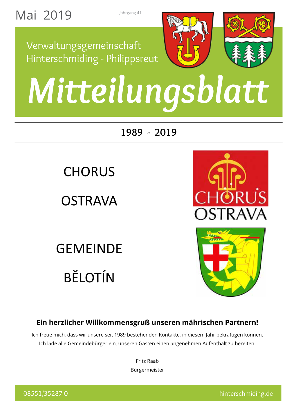 Philippsreut Mitteilungsblatt