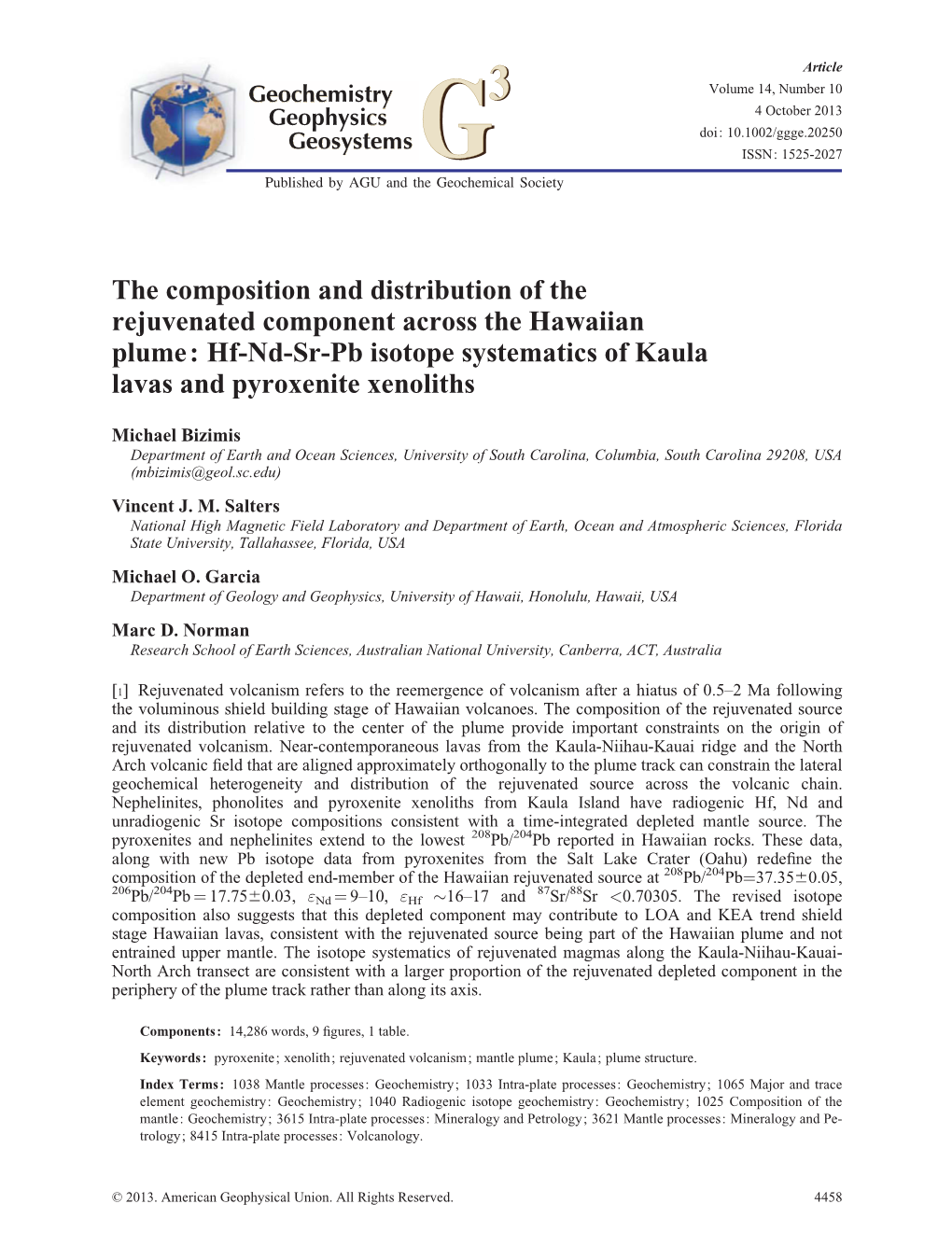 Hf-Nd-Sr-Pb Isotope Systematics of Kaula Lavas and Pyroxenite Xenoliths