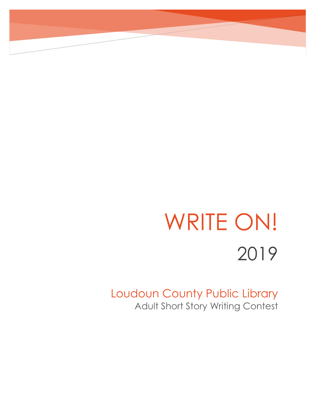 Write On! 2019