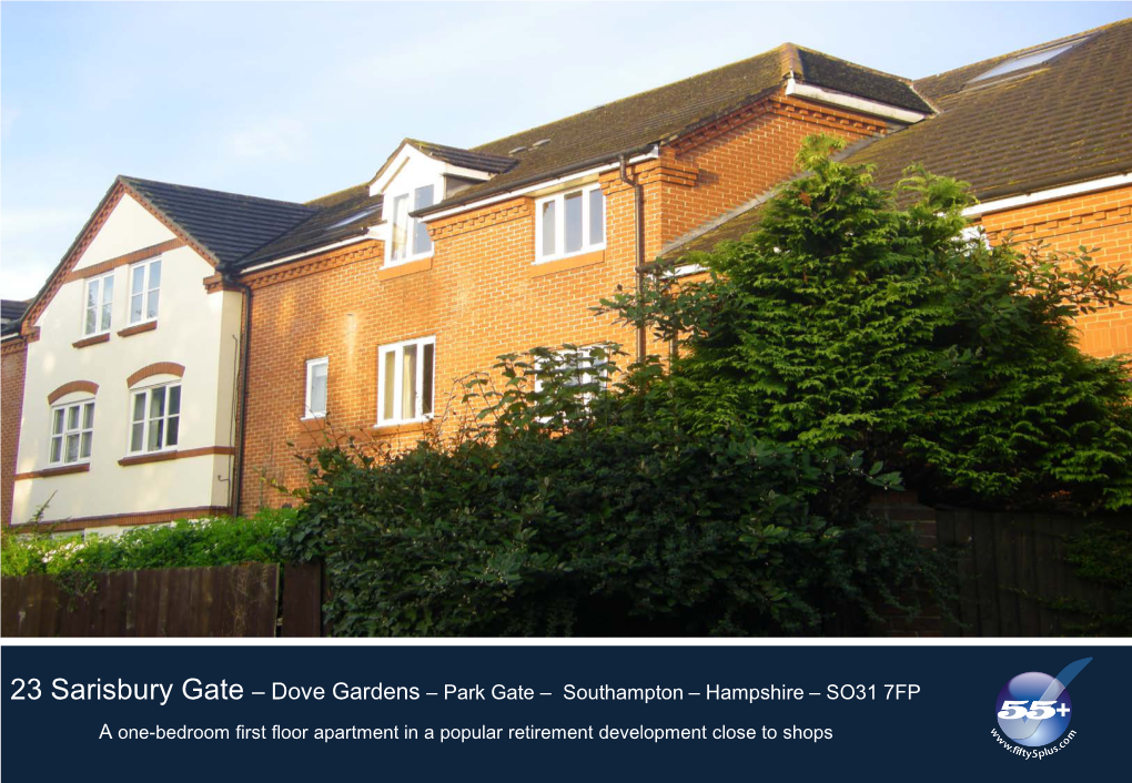 23 Sarisbury Gate – Dove Gardens – Park Gate – Southampton