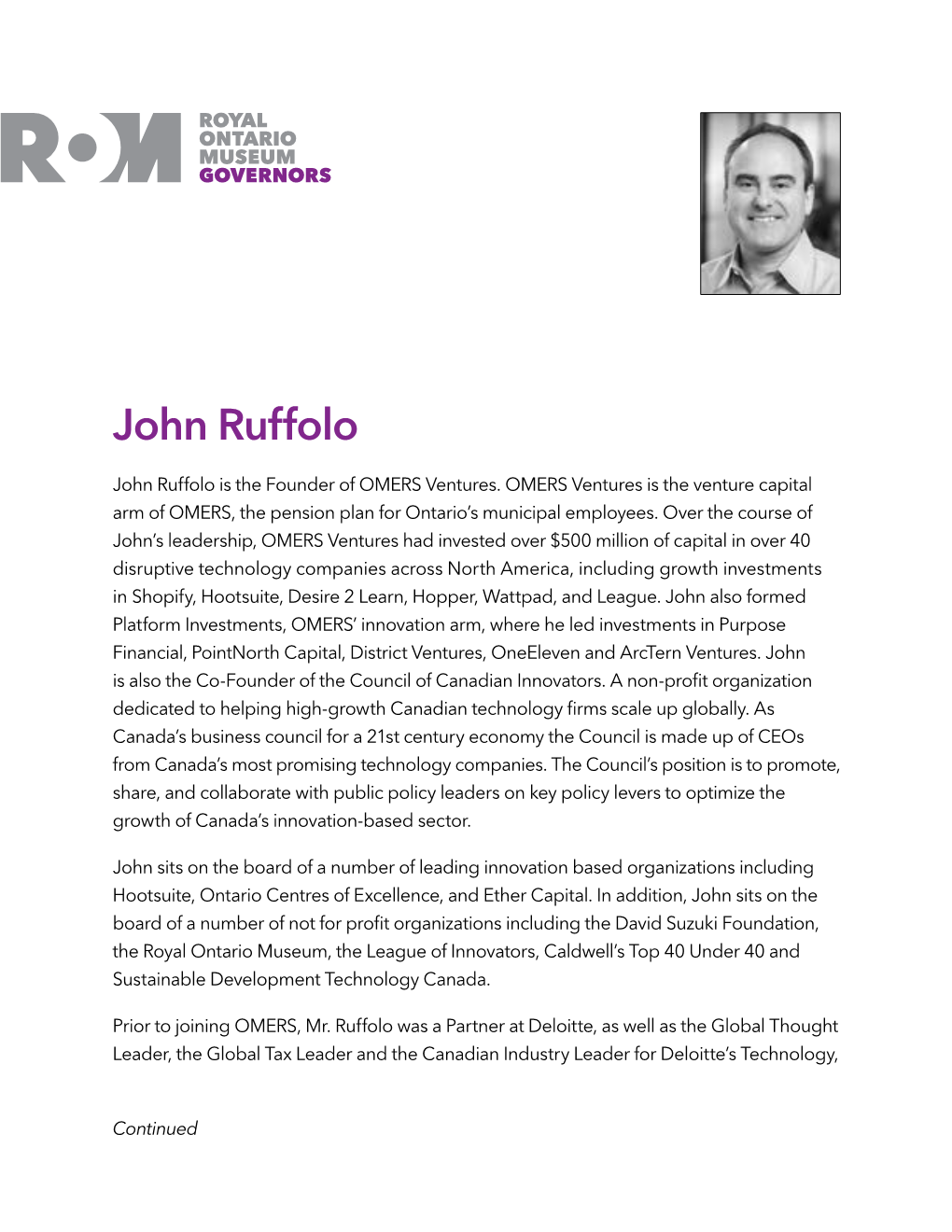 John Ruffolo