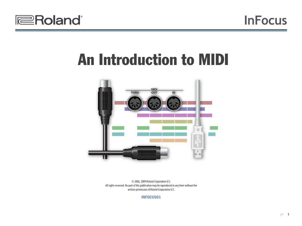 Infocus 01—An Introduction to MIDI