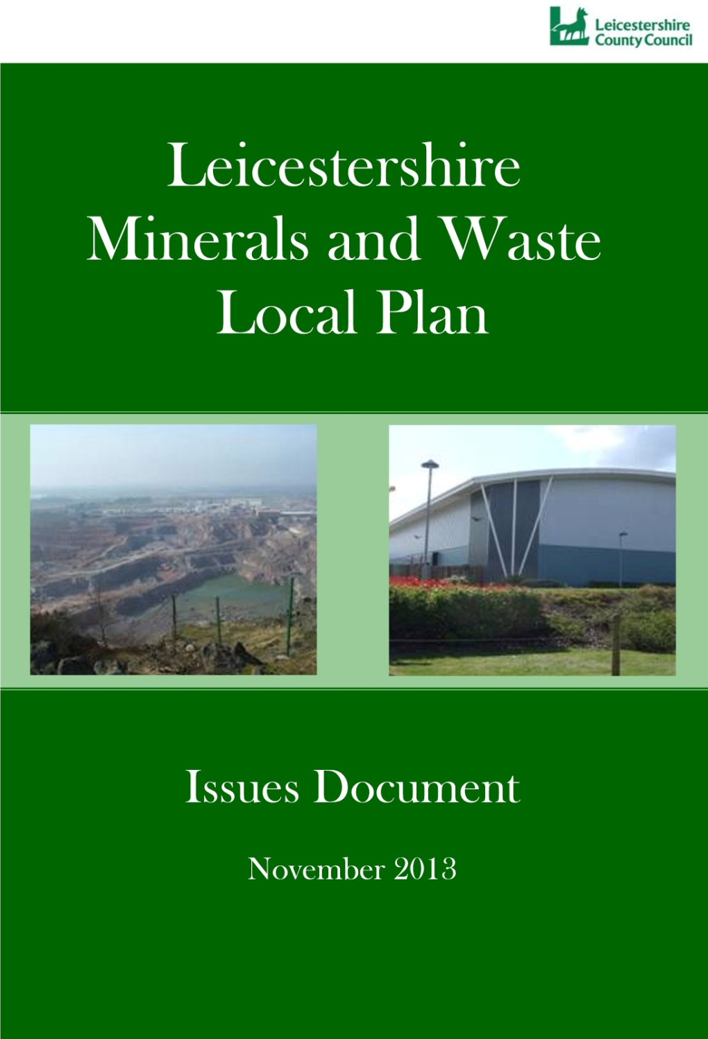 Leicestershire Minerals and Waste Local Plan