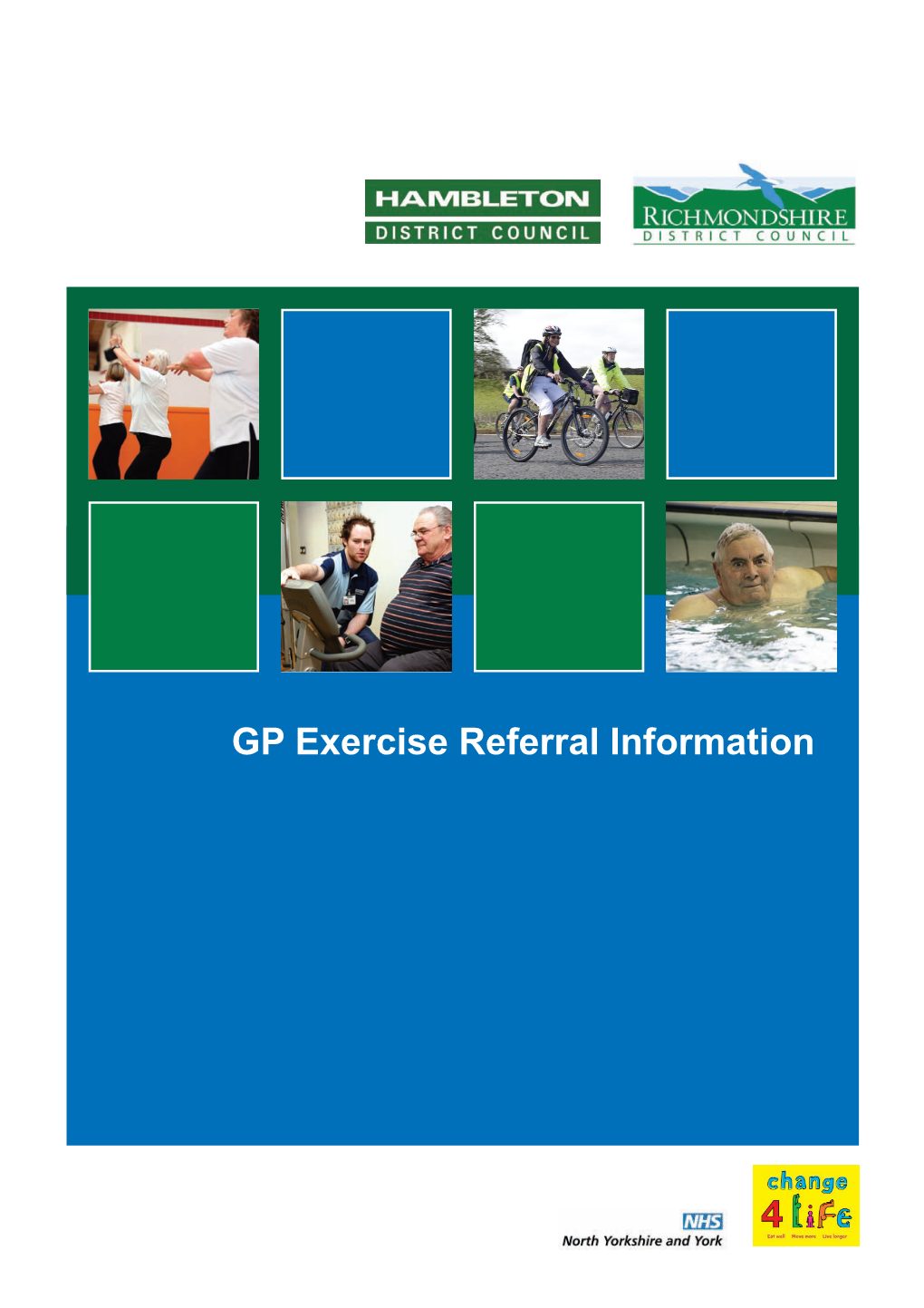 GP Exercise Referral Information Contents