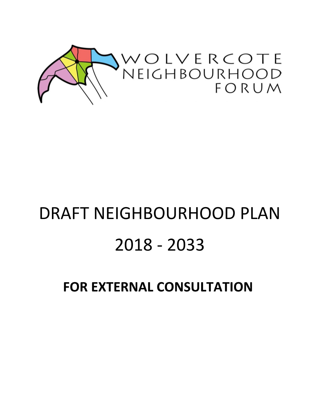 Draft Neighbourhood Plan 2018 - 2033