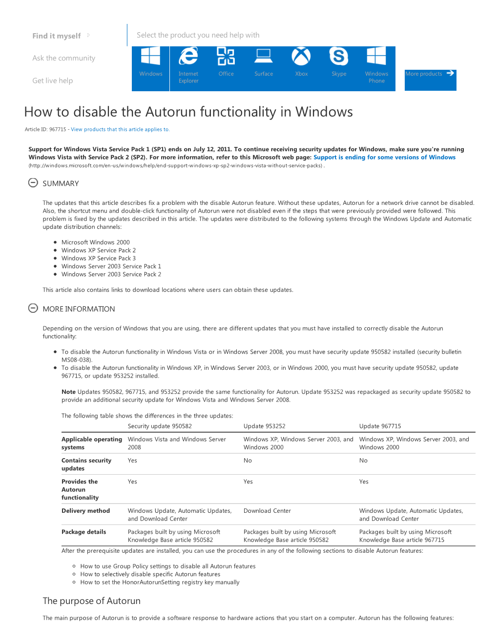 How to Disable the Autorun Functionality in Windows