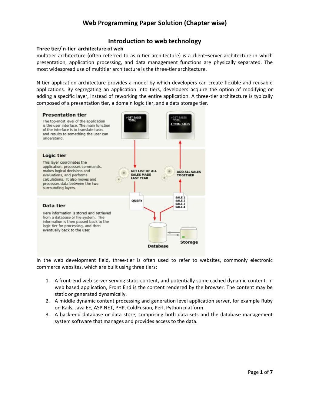 Ch1 Web Technologies