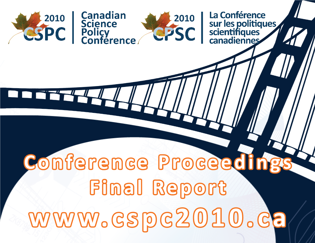 Conference Proceedings Final Report