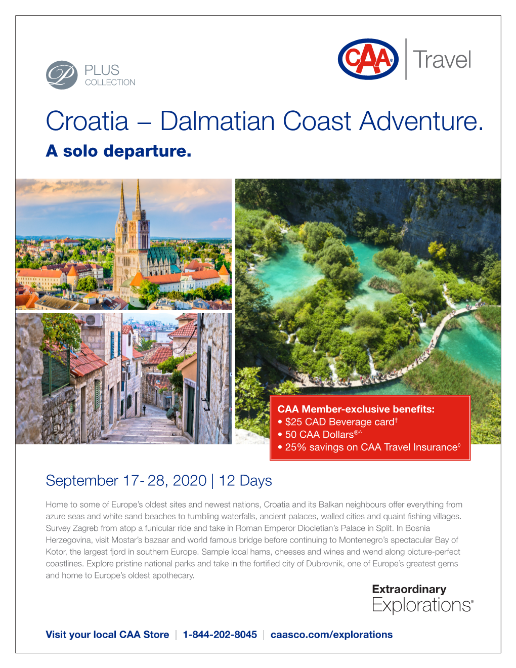 Croatia − Dalmatian Coast Adventure