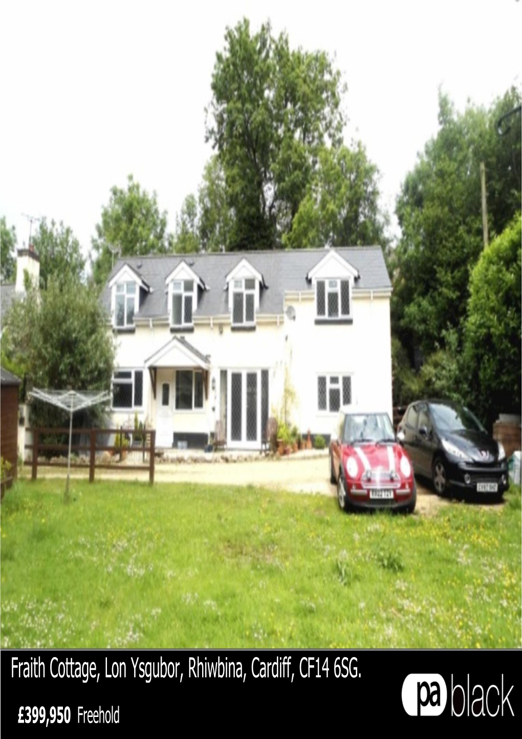 Fraith Cottage, Lon Ysgubor, Rhiwbina, Cardiff, CF14 6SG