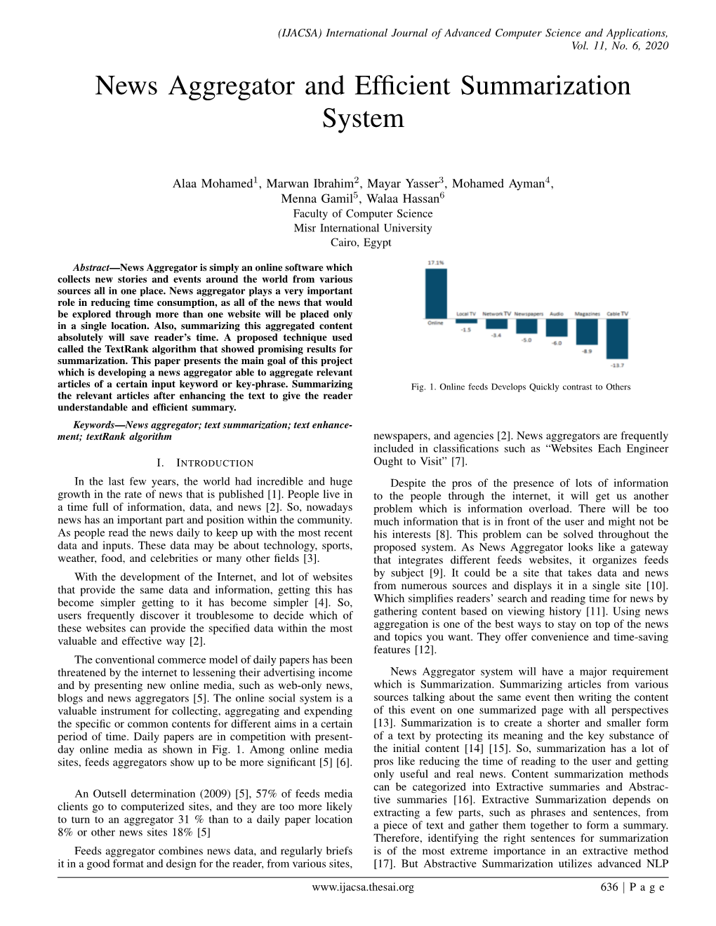 News Aggregator and Efficient Summarization System