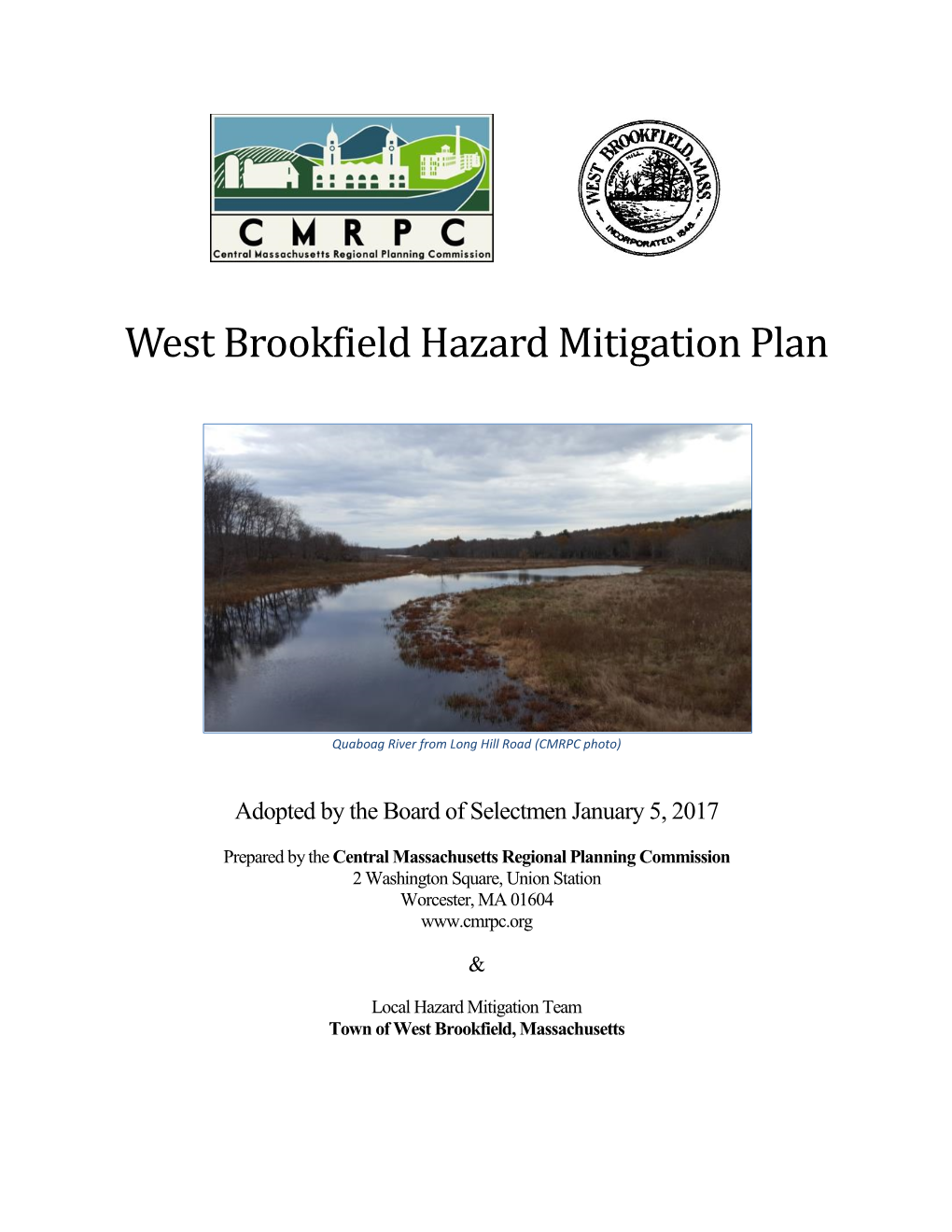 West Brookfield Hazard Mitigation Plan